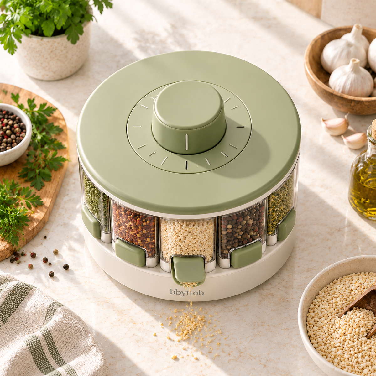 BBYTTOB MiseDial® Portion Spice Dispenser