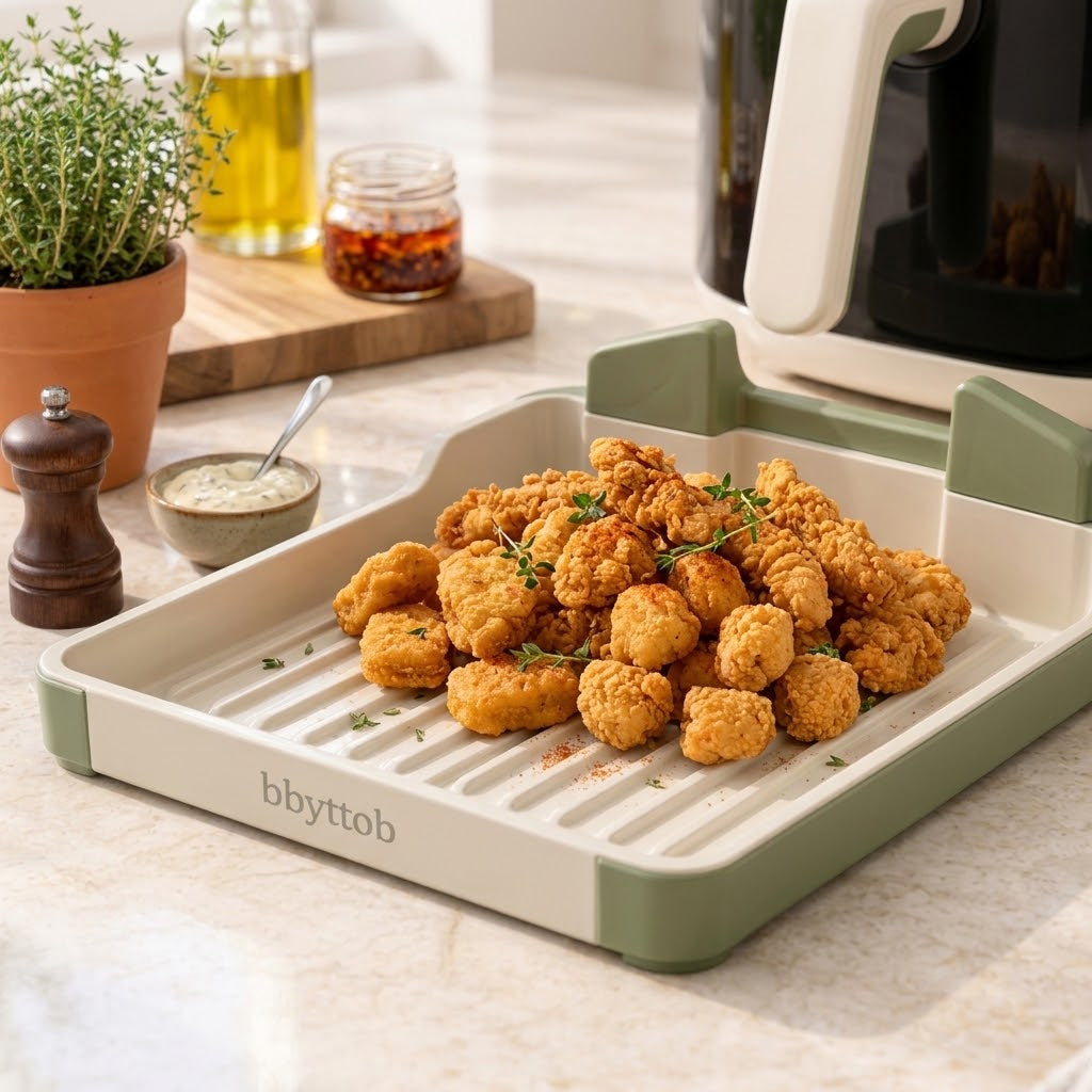BBYTTOB CrispFlip® Air Fryer Transfer Dock