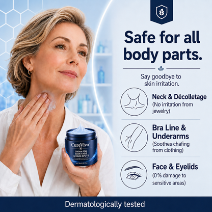 🏆𝗖𝘂𝗿𝗲𝗩𝗶𝘃𝗼® 𝟕-𝐃𝐚𝐲 𝐒𝐤𝐢𝐧 𝐓𝐚𝐠 & 𝐒𝐩𝐨𝐭 𝐑𝐞𝐦𝐨𝐯𝐚𝐥 𝐂𝐫𝐞𝐚𝐦 (𝐏𝐚𝐢𝐧𝐥𝐞𝐬𝐬 𝐅𝐨𝐫𝐦𝐮𝐥𝐚 – 𝐍𝐨 𝐒𝐜𝐚𝐫𝐬)