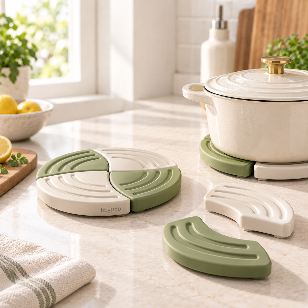 BBYTTOB RestNest® Modular Trivet Set